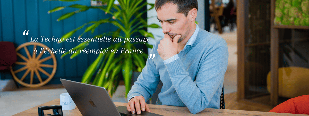 Florent Dusanter nous parle Tech & Réemploi