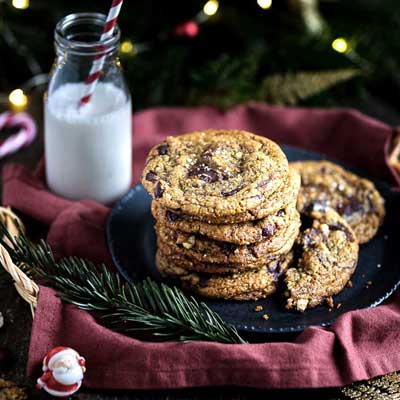 Cookies choco noisettes
